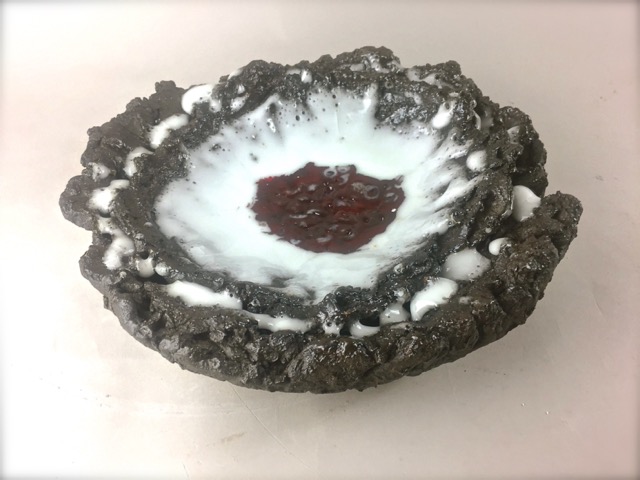 Fusion glace et feu  24cm